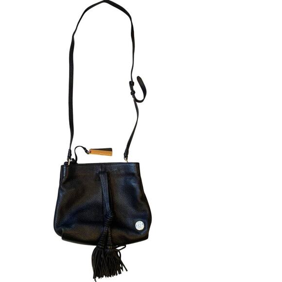 Vince Camuto Handbags - Vince Camuto Taro Tassel Black Leather bag